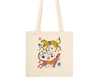 Cheetahs - Premium Tote Bag Natural