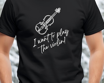 The Goonies "I Want To Play The Violin!" shirt, Chunk, Music Lover, Never Say Die, Astoria, Oregon, One-Eyed Willy, Sloth, Chunk, Fratellis