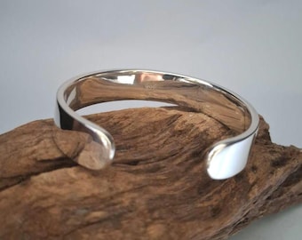 zilveren manchet voor heren en dames, zilver 999, cadeausieraden.