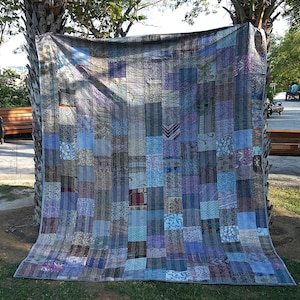 Bohemian Handcrafted Silk Floral Patchwork Quilt Kantha Quilt Boho Blanket Throw Bedspread Bedcover Rallies Sari Quilt Gift For Mom