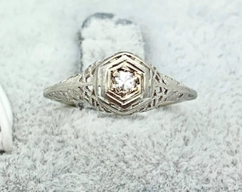 estate sale diamond ring