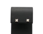 Vintage 2000’s 14K White Gold Princess Cut Diamond (.25 TCW) Stud Earrings