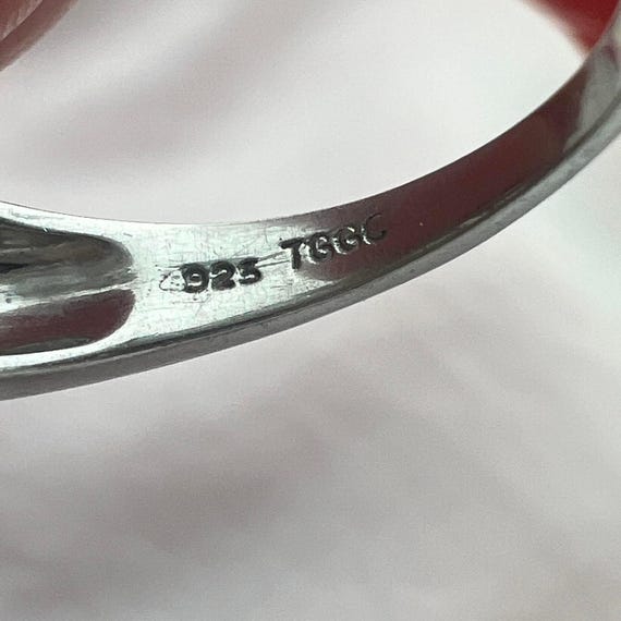 Silver Multi-Gemstone Cluster Ring-Sterling Silve… - image 6