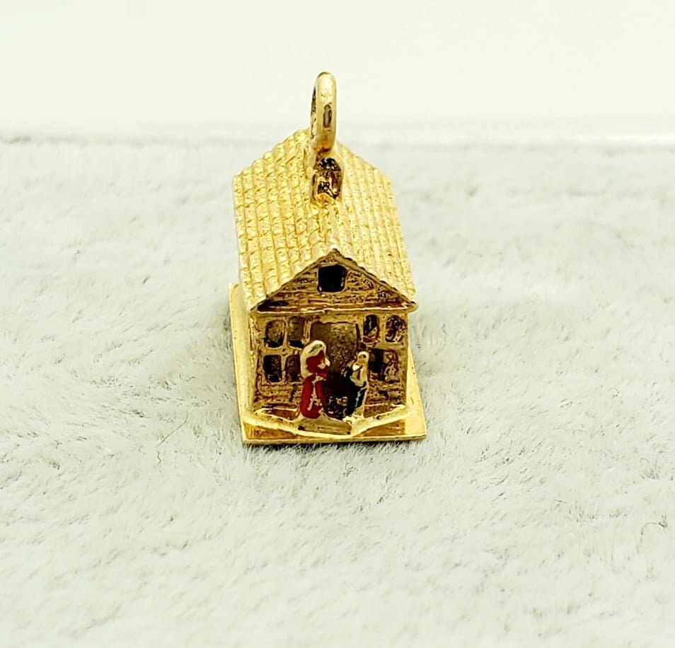 14k Yellow Gold 2-D BAGPIPES Charm 14k Yellow Gold 2-D BAGPIPES Charm