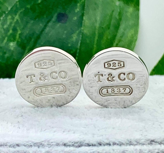 SS Tiffany & Co. Cufflinks,Estate,Vintage Mens Jew