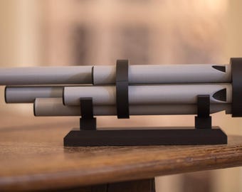 DIGITAL FILE - not a physical item  - World's best train locomotive whistle + display stand .STL.  Realistic sound! 3D printing file.