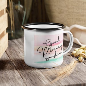 Good Morning Sunshine Coffee Cup Cute Coffee Mug Gift for Him Christmas Gift for Her Cute Coffee Cup