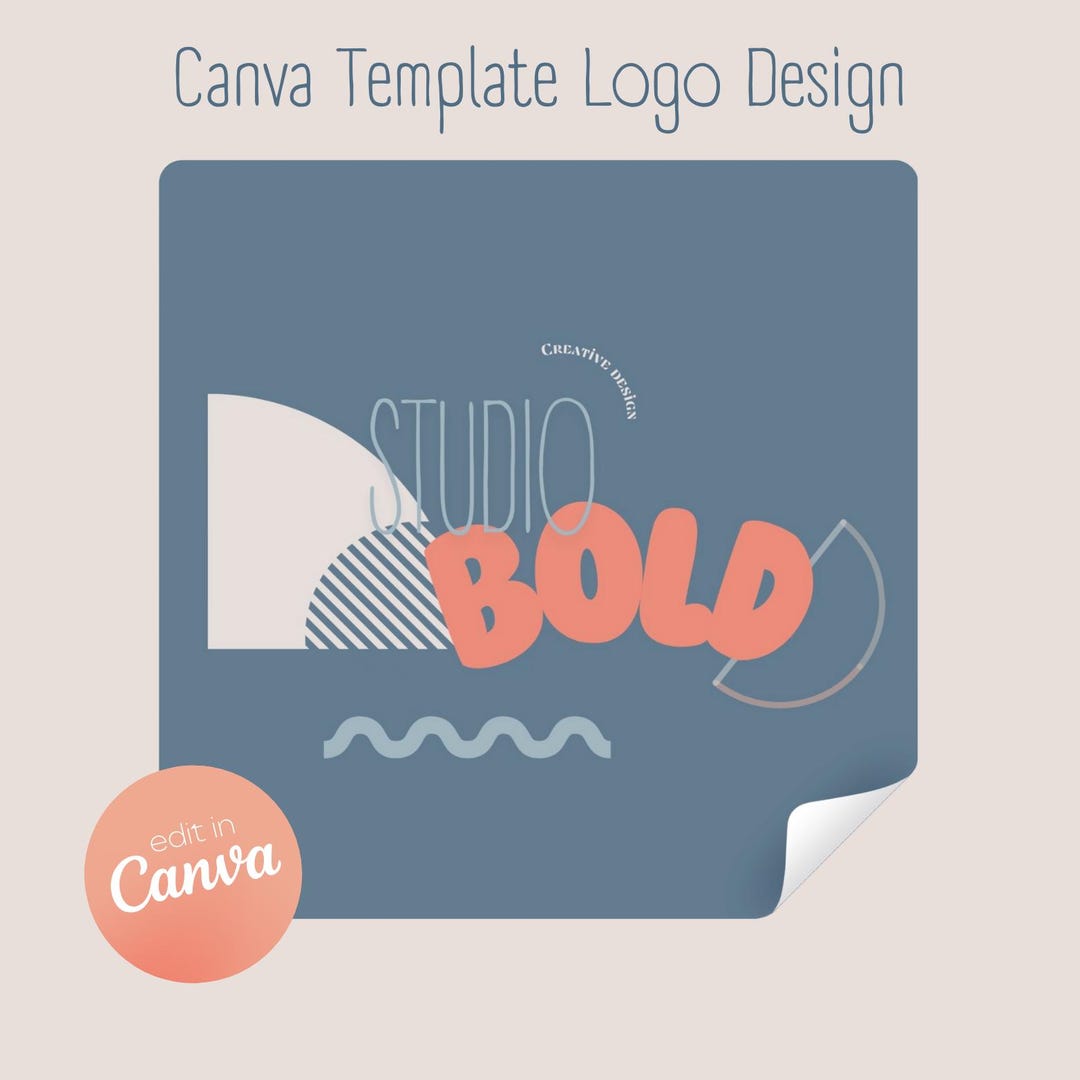 Editable Canva Branding Template | Logo Template for Small Businesses ...