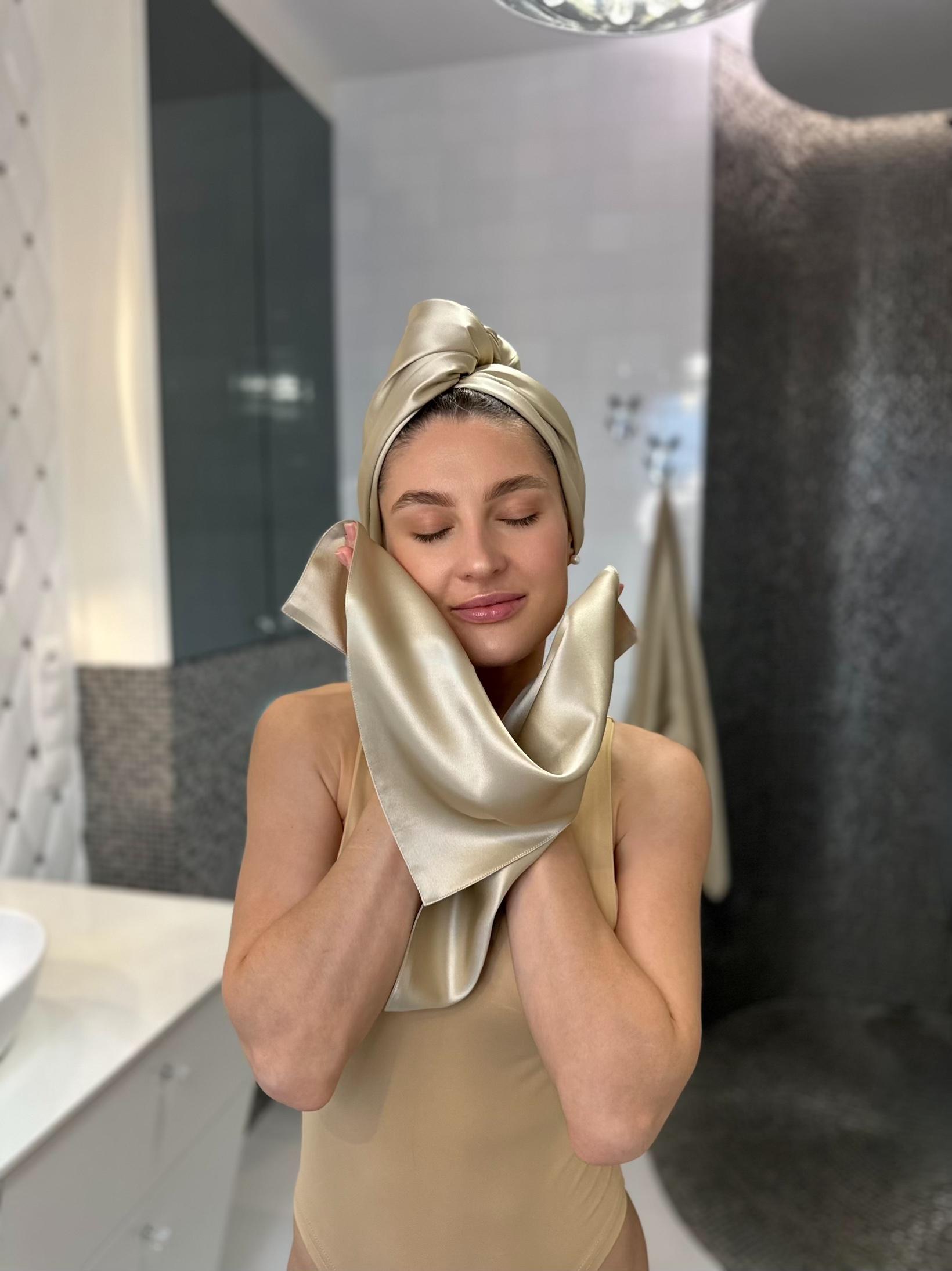 FLOLUX Silk Veil Body Towel FLOLUX Silk Veil Body Towel バス・洗面