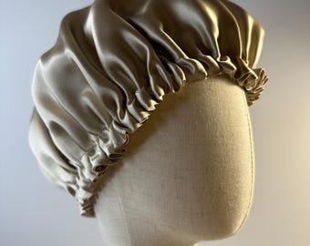 Silk Hair Bonnet | Curly Hair Bonnet | Double-sided Bonnet | Silk Bonnet | Satin Bonnets | Silk Bonnet for Sleep | Hair Accessories