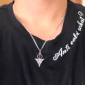 Berber Sterling Silver Tizerzai Necklace: Moroccan Amazigh Fibula Pendant