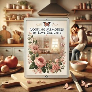 カップル向けのロマンチックな料理本 | 2人用の楽しくて簡単なレシピ本 | 愛と料理の電子書籍 | デートの夜や記念日のギフト