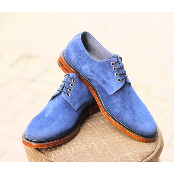 Suede Lace-Up Shoes: Men's Casual Comfort, Versatile Style