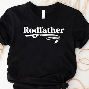 Funny Fishing Shirt, Rodfather Shirt,Grandpa Fishing Shirt,Gift for Grandpa,Fathers Day Gift,Fishing Dad Shirt,Fishing Lover,Fishing T-Shirt