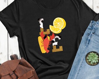 Crawfish Boil Outfit, Crawfish Shirt, Crawfish Season Shirt, Feisty and Spicy, Crawfish Gifts, Women Crawfish Shirt, Shrimp Lover Gift