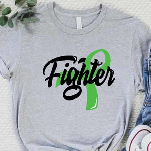 Lymphoma Warrior Shirt, Lime Ribbon Shirt, Lymphoma Survivor Gift, Cancer Patient Gifts, Cancer Awareness Shirt, Cancer Support Gift Shirt