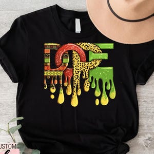 Dope Shirt,Juneteenth Shirt Women,Black Girl Outfit,Leopard Shirt,Afro Girl,Melanin Queen Shirt,Afro Woman Tee,Civil Right,Black Pride Shirt