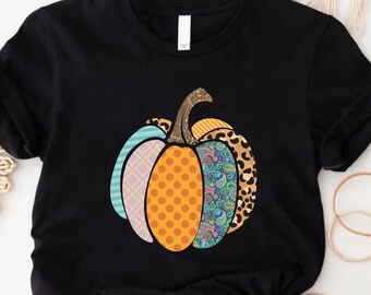 Leopard Pumpkin Patch Shirt, Women Thanksgiving 2026 Shirts, Fall Gifts for Women, Pumpkin Shirts for Women, Thanksgiving Gift, Fall Shirt