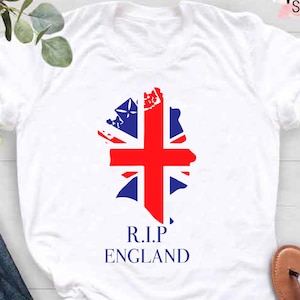 RIP England Shirt, The Queen Shirt, UK Flag Shirt, Queen of England, Queen Elizabeth Shirt,RIP Majesty The Queen Shirt,United Kingdom Tshirt