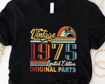 Vintage 1976 Shirt, Born in 1976 Limited Edition Tee, Retro 1976 Birthday Shirt