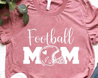 Football Shirt, Football Shirt Women, Football Mom Gift, Game Day Shirt Football, Sports Mom Shirt, Mom Birthday Gift, Football Mama Shirt
