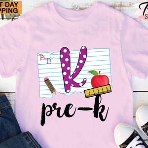 Pre K Teacher Shirt, Pre K Squad Shirt, Gift for Teacher, Pre Kinder Shirt, First Day Pre K Shirt, Pre K Crew Shirts, Pre K Grade Teacher