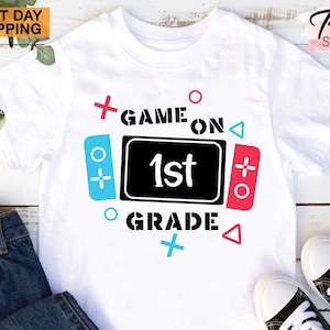 First Grade Shirt Boys, 1st Day of School Gift for Boy, Boys Back to School Shirt, Boy School Gift,1st Grade Shirt for Boys,First Day School