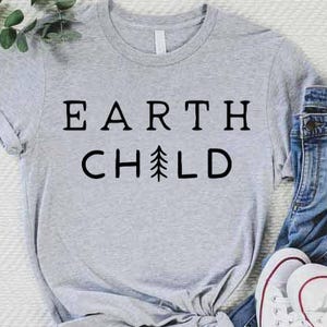 Eco Friendly T-Shirt, Kids Earth Day Shirt, Matching Earth Day Shirt, Gift for Environmentalist, Nature Lover Shirt, Global Warming T-Shirt
