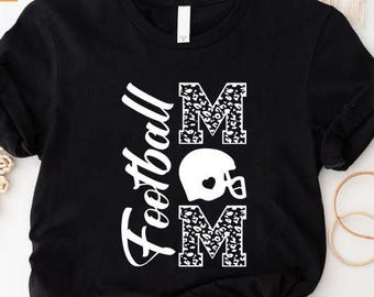Football Mom T-Shirt,Football Mama Shirt,Game Day Shirt Mom, Sports Mom Gift, Mothers Day Gift Shirt, Sports Mom Shirt, Football Shirt Women