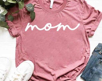 Mom Life T-Shirt, Mom Shirt, Gift for Mother, Mama T-Shirt, Cute Mom Shirt, Funny Mom Shirt, Mom Birthday Gift,New Mom Shirt,Mom to Be Shirt
