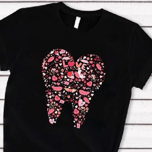 Dentist Valentine Shirt, Valentine Dental Shirt, Dental Squad Valentine, Dental Student Gift, Dental Hygienist Gifts, Dentist Gift for Women