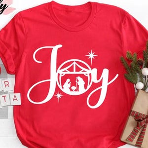 Joy Christmas Shirt,True Story Nativity Scene Shirt,Christmas 2025 Gift,Happy Birthday Jesus,Christian Christmas Shirt,Christmas Jesus Shirt