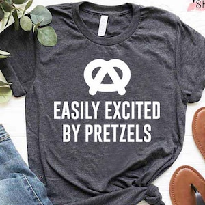 Pretzel Lover, Funny Pretzel Shirt, Gift for Pretzel Lover, Pretzel Day Shirt, Women Office Shirts, Pretzel Day Gift, Celebrate Pretzel Day