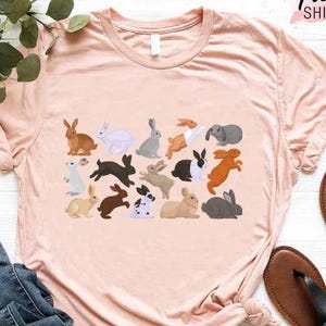 Easter Rabbit Shirt, Easter Bunnies Shirt,Cute Bunny Shirt,Bunny Lover Shirt,Easter Bunny Peeps T-Shirt,Easter Bunny Shirt,Women Bunny Shirt