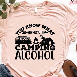 Camping Shirt, Funny Camping Shirt for Women and Men, Camper Gift, Matching Camping Crew Shirts, Hiking gift Shirt, Adventure Shirt