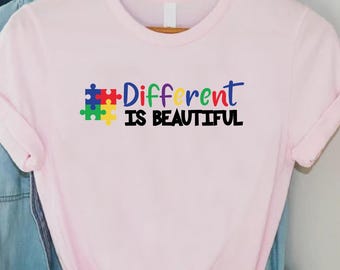 Autism Shirt, Autism Acceptance Shirt, Autism Gift for Teacher and Kids, Autism Puzzle Shirt, Autism Awareness Shirt,SPED Teacher Shirt Gift