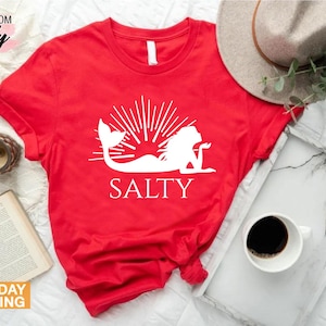 Beach Vacation Shirts, Salty Shirt Women,Summer Vibes ,Salty Beach Shirt, Summer Shirt,Beach Trip Gifts, Beach Vibes Shirt, Girls Trip Shirt