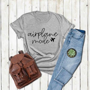 Airplane Mode Shirt, Funny Airplane Shirt, Aviation Shirt, Gift for Pilot, Airplane T-Shirt, Shirt for Pilot, Funny Pilot Shirt, Pilot Gift bild 3
