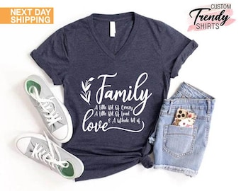 Family Gift Shirts, Family Matching T-Shirts, Family Quotes Shirt, Gift for Family Party, Family Gift Shirts, Family Love Shirt, Family Tees
