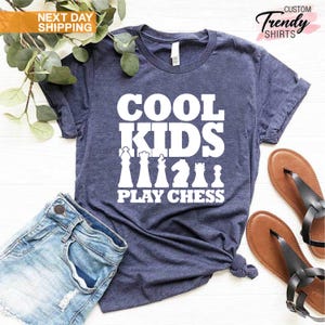 Funny Chess Shirt, Chess Lover Gift, Board Game Shirt, Gambit Shirt, Minimalist Shirt, Kids Chess Shirt, Chess Gifts, Chess Lover Shirt
