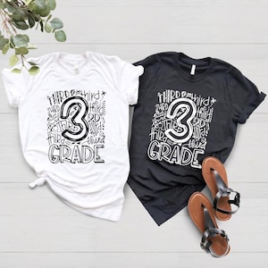 Third Grade Teacher, Teacher Grade Gift, 3rd Grade Shirt, Third Grade Shirt, 3rd Grade Team Shirt, 3rd Grade Grad Gift, Teacher Squad Shirts