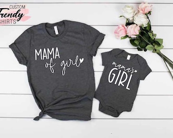 Mother Daughter Shirts, Mothers Day Gifts, Mother's Day T-Shirt, Matching Mother's Day Shirts, Mom and Daughter Shirts, Mom of Girls Shirt