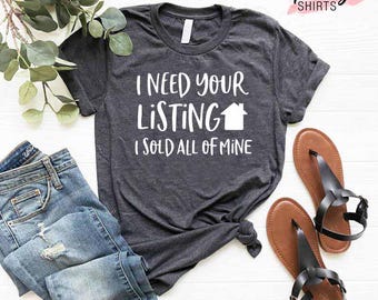 Gift to Real Estate Agent Gift for Real Estate Agent, Shirt Real Estate Shirt, Real Estate Clothing, Real Estate Gift T-Shirt