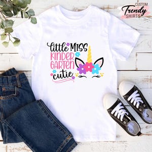 Kindergarten Shirt Girl, Kindergarten Gift Girl, Back to School Shirt, 1st Day of School Shirt for Girls,Girls Kindergarten Shirt,Kids Shirt