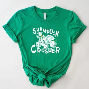 Monster Truck Shirt,Boys St Patricks Day Shirt,St Patrick Day Gift for Kids,Irish Boy Outfit,Irish Toddler Shirt,St Patrick&#39;s Monster Truck