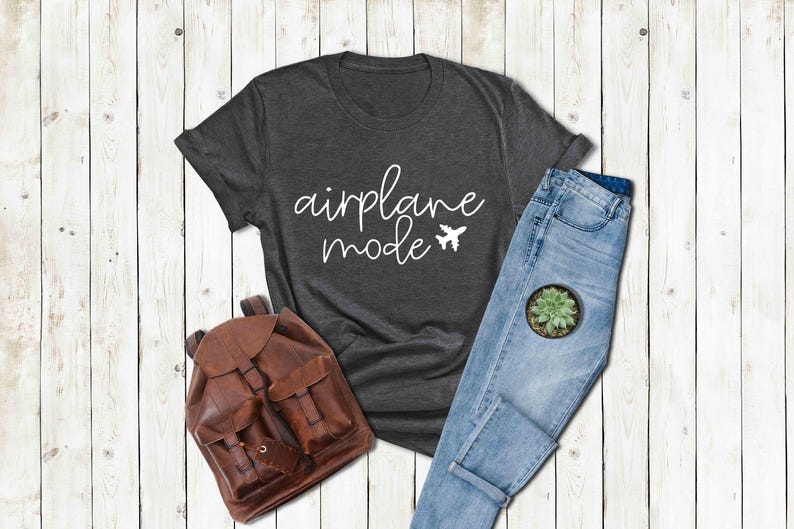 Airplane Mode Shirt, Funny Airplane Shirt, Aviation Shirt, Gift for Pilot, Airplane T-Shirt, Shirt for Pilot, Funny Pilot Shirt, Pilot Gift bild 1