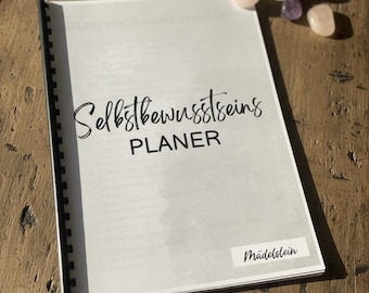 Self-Confidence Planner - Psychological Workbook for Boosting Self-Confidence (PDF) - Self-Love Mental Health Planner
