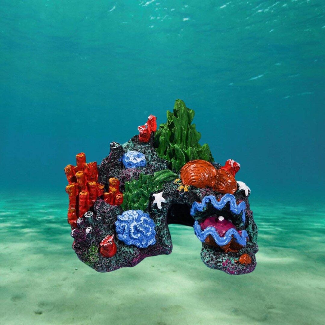 Fish Tank Coral Reef Ornaments Aquarium Fish Tank Scenery Decoration ...