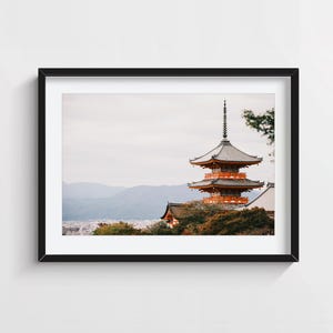 Kiyomizu-dera Tempel, Kyoto | Japan-Druck | Originaldruck, japanische Wandkunst, Reisefotografie, Landschaft