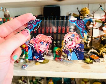 ZELDA - TOTK Transparent Selfie Card Charm (Lanyard not included)